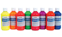 Washable Fluorescent Liquid Watercolors
